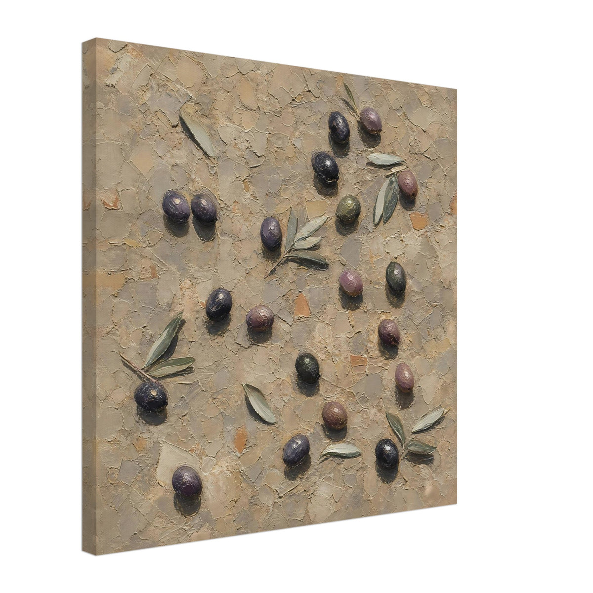 What Fell — canvas print shown at an angle on a plain background