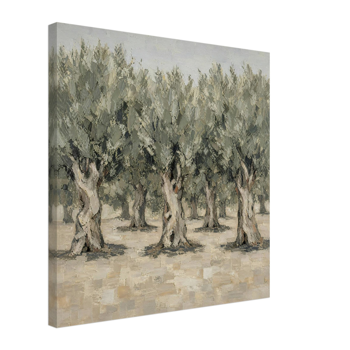 Noon — canvas print shown at an angle on a plain background