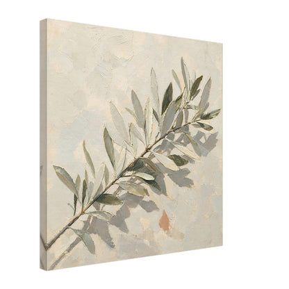 Silver Side — canvas print shown at an angle on a plain background