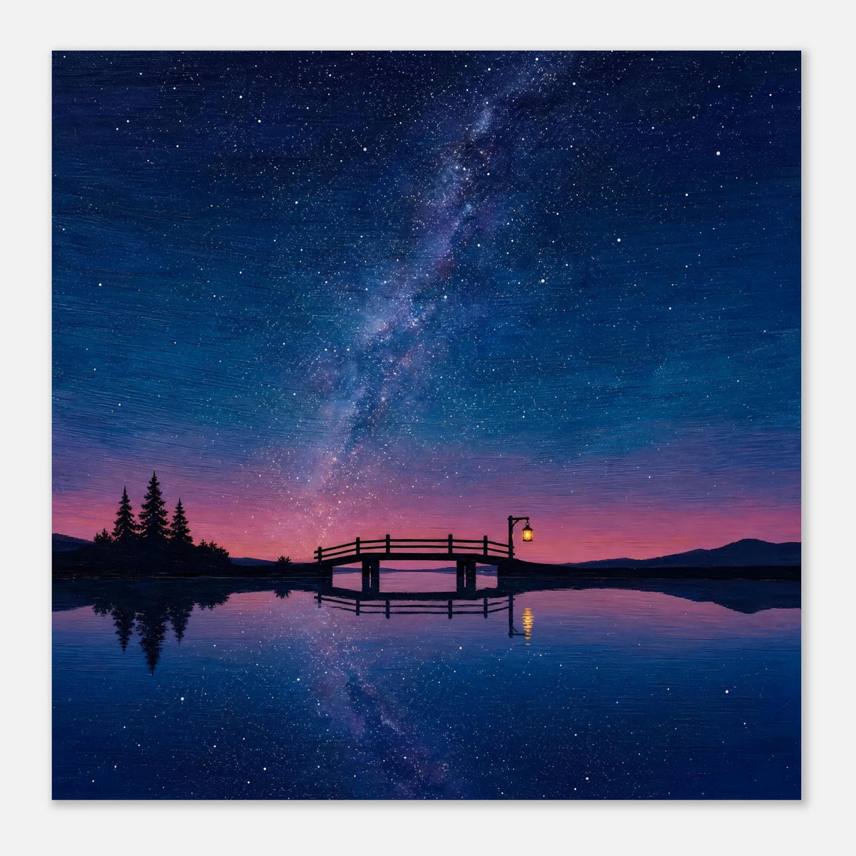 The Bridge — matte poster shown on a plain background