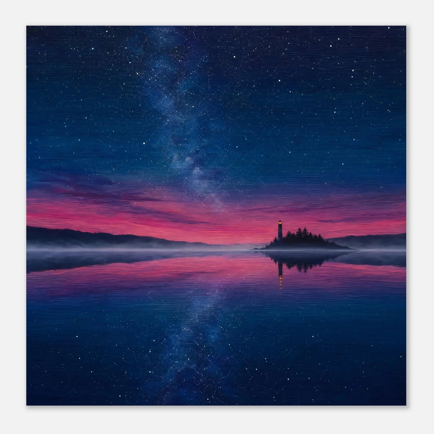 The Lighthouse — matte poster shown on a plain background