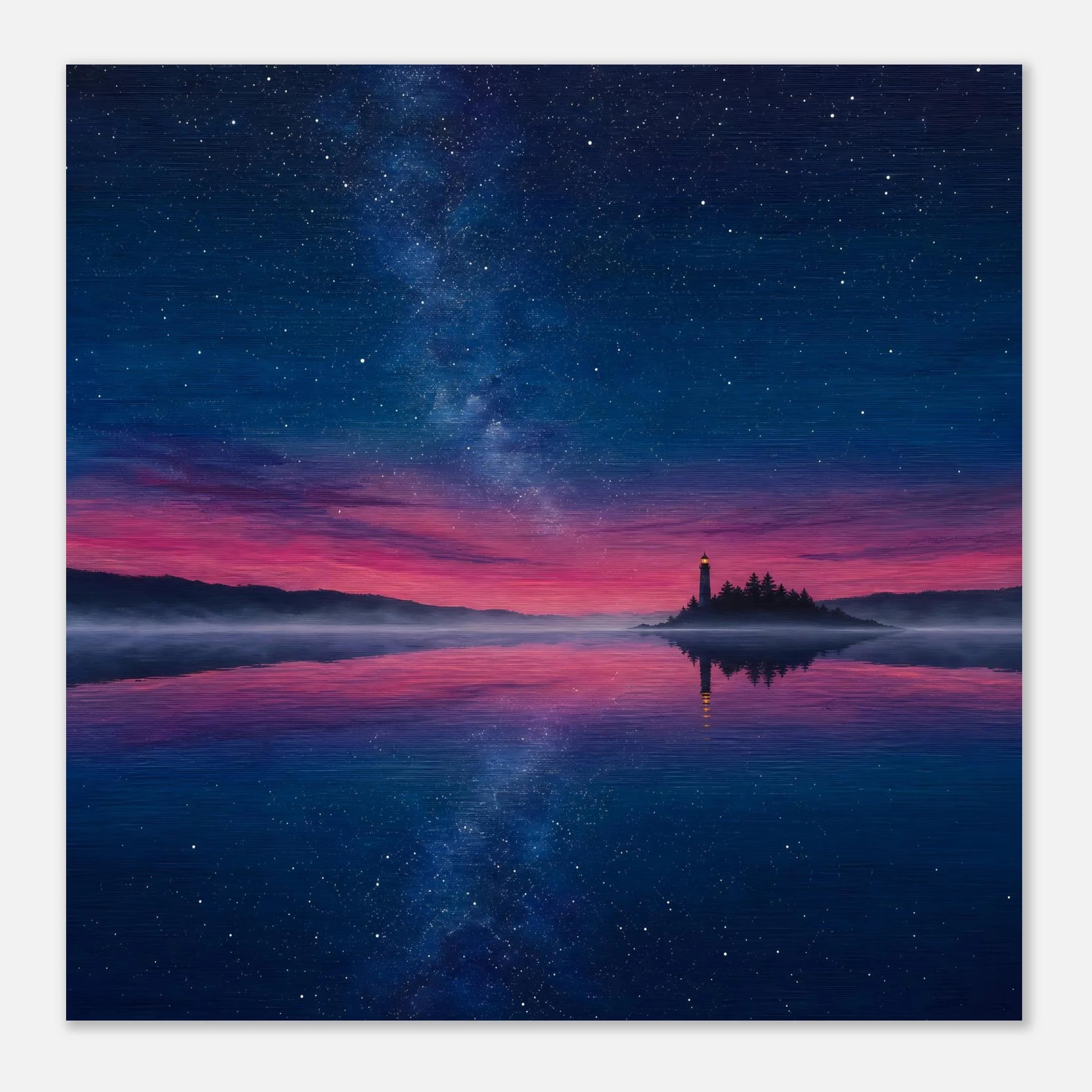 The Lighthouse — matte poster shown on a plain background