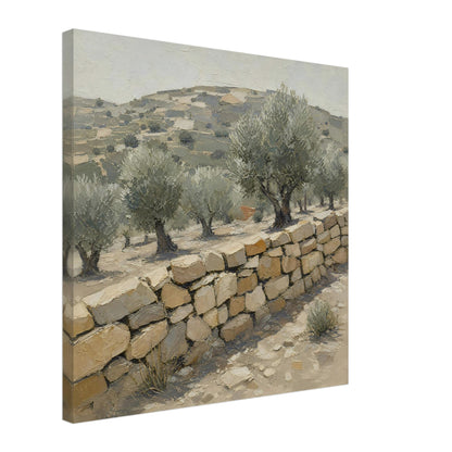 Dry Stone — canvas print shown at an angle on a plain background