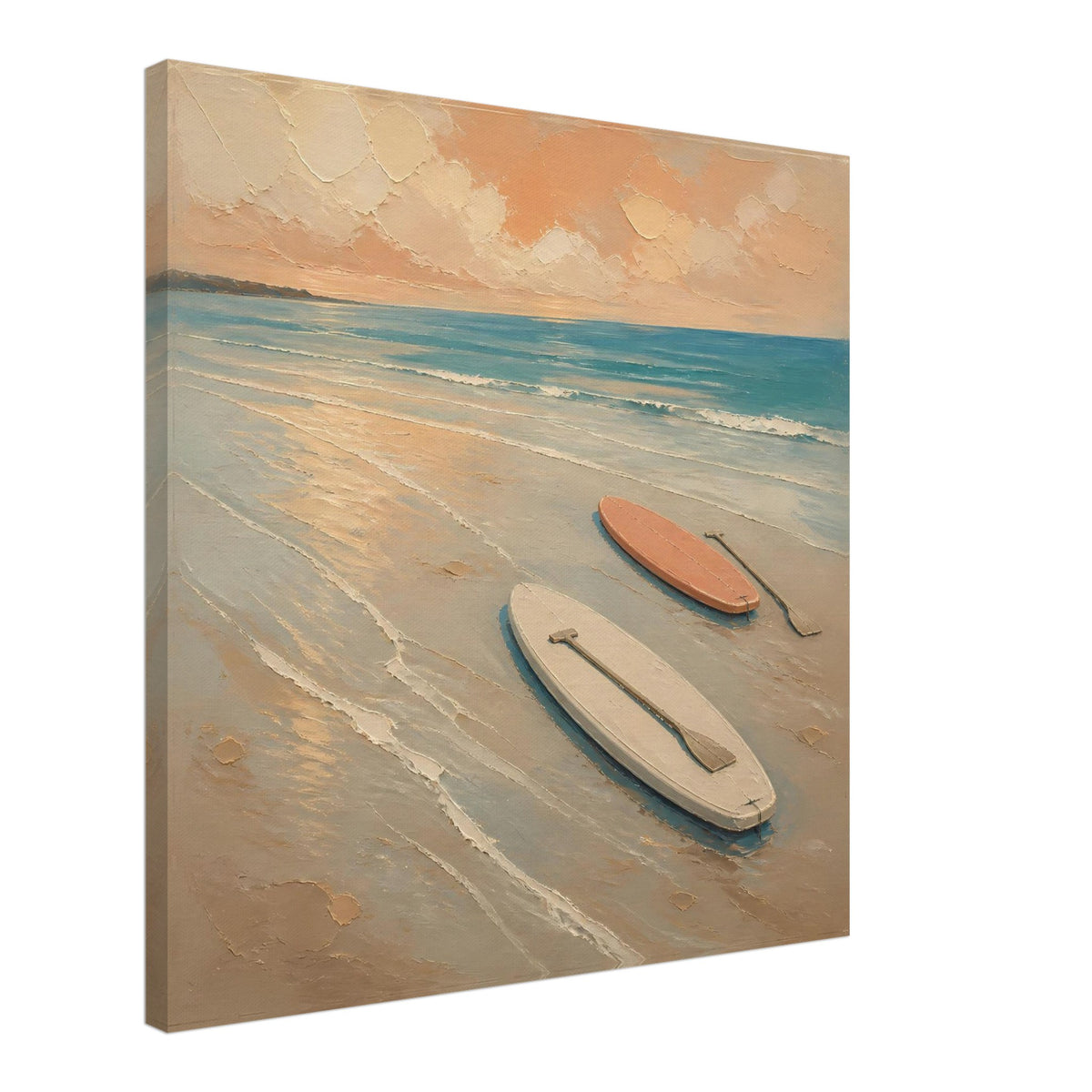 Two Boards — canvas print shown at an angle on a plain background