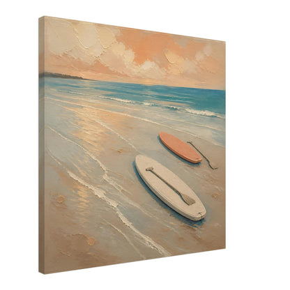Two Boards — canvas print shown at an angle on a plain background