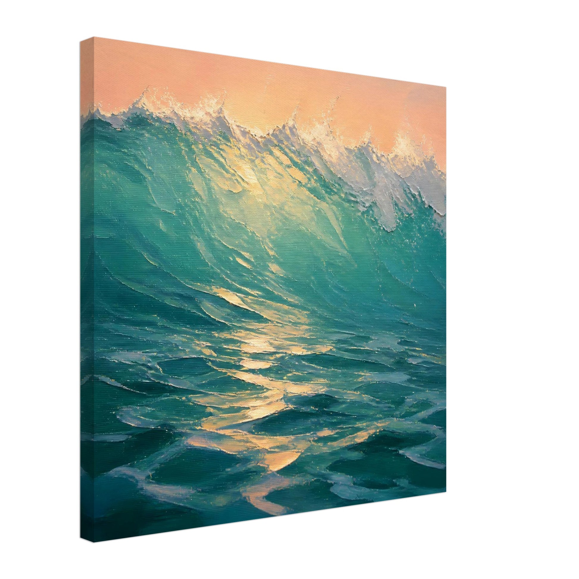 Inside the Break — canvas print shown at an angle on a plain background