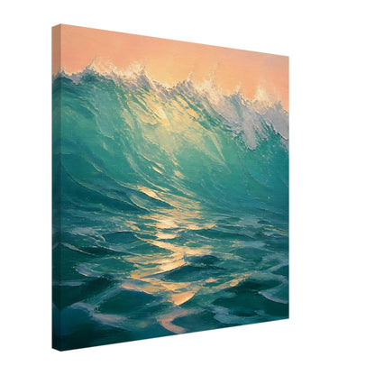 Inside the Break — canvas print shown at an angle on a plain background