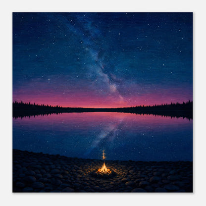 Small Fire — matte poster shown on a plain background