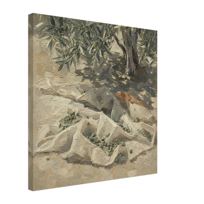 The Nets — canvas print shown at an angle on a plain background