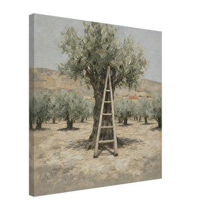 The Ladder — canvas print shown at an angle on a plain background