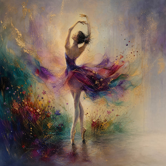 Pirouette — fine art print, full artwork