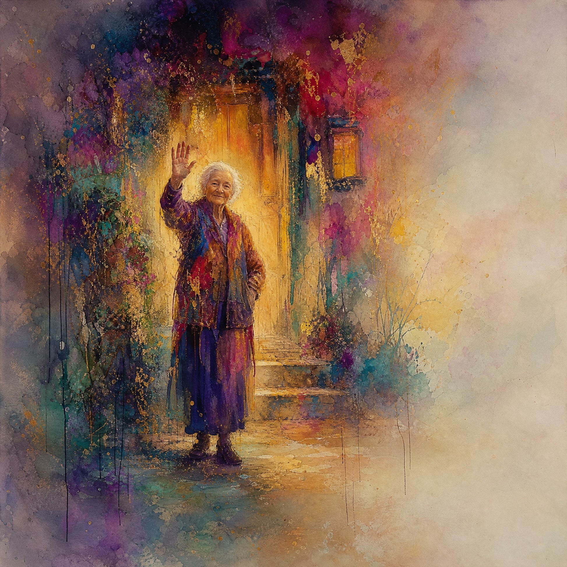 Welcome — fine art print, full artwork
