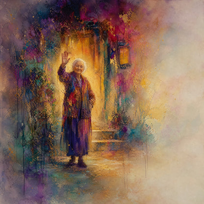 Welcome — fine art print, full artwork