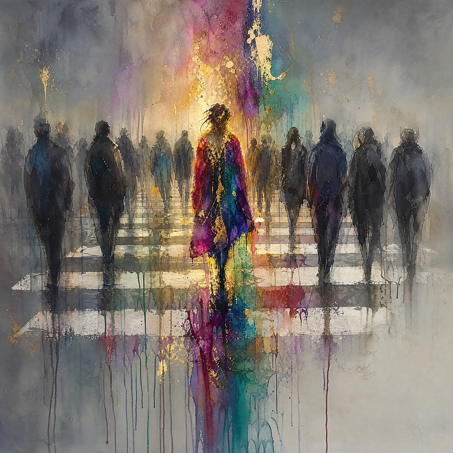 The One — fine art print, full artwork