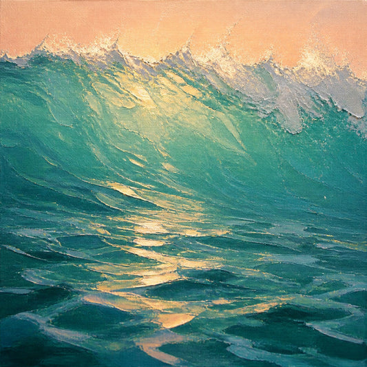 Inside the Break — the full artwork, printed on canvas