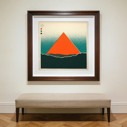 Old Ground — framed on a wall to show scale; frame not included