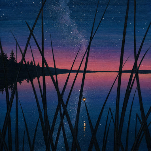 One Firefly — the full artwork, printed on 200 gsm matte paper