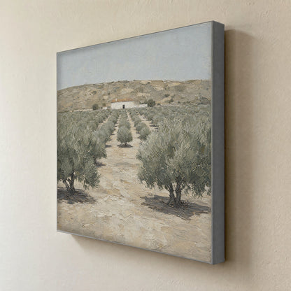 The Far House — canvas print seen from the side, showing the depth of the stretched canvas