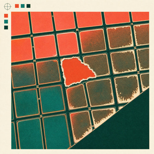 The Pans — screenprint on matte paper, flat ink and halftone
