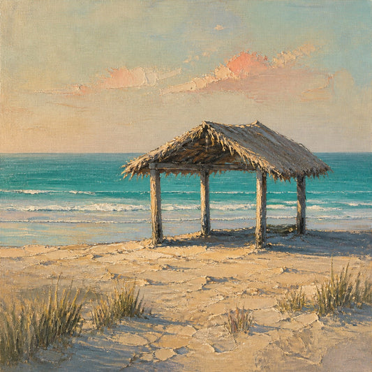 The Shelter — the full artwork, printed on canvas